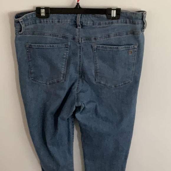 Jessica Simpson Blue Skinny Jeans Sleek Fit - Picture 5 of 9